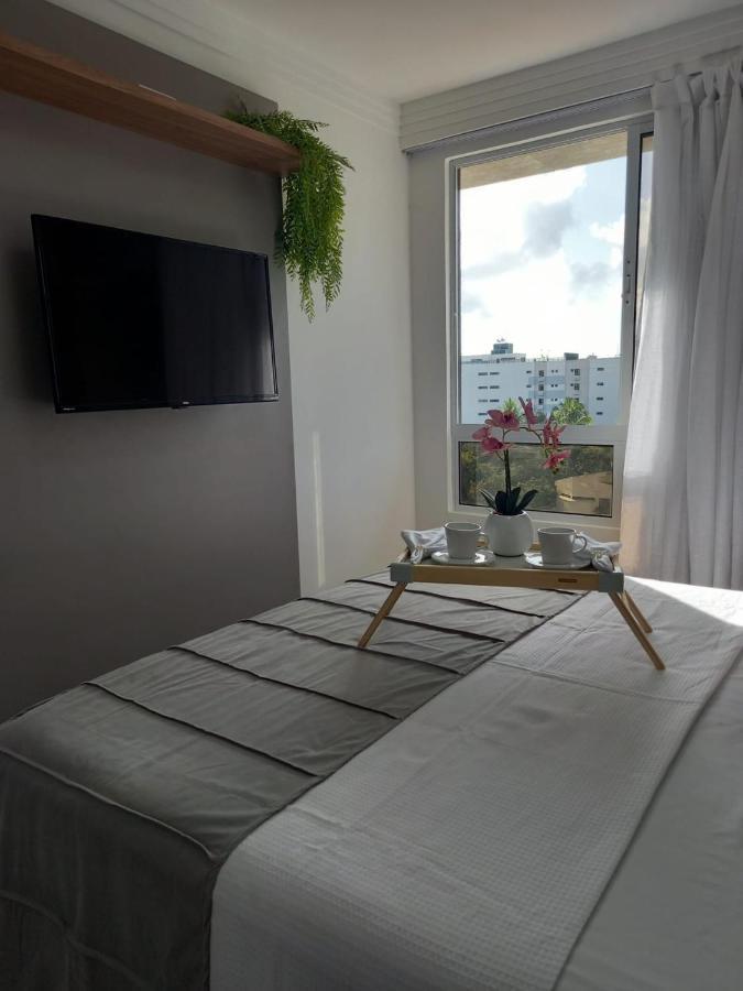 Ferienwohnung Puerto Ventura Flat Beira Mar De Cabo Branco João Pessoa Exterior foto