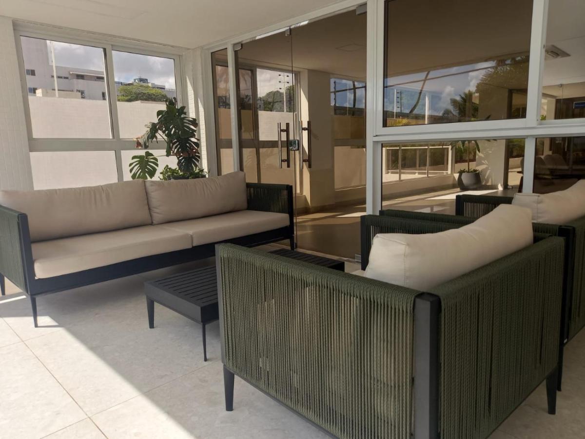 Ferienwohnung Puerto Ventura Flat Beira Mar De Cabo Branco João Pessoa Exterior foto