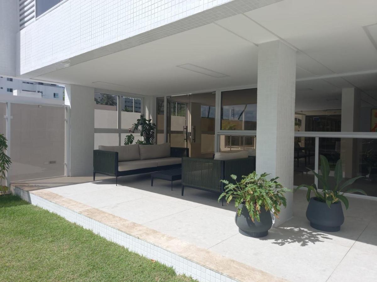 Ferienwohnung Puerto Ventura Flat Beira Mar De Cabo Branco João Pessoa Exterior foto