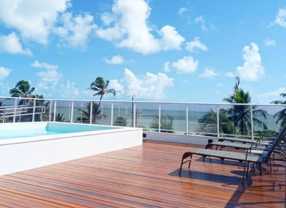 Ferienwohnung Puerto Ventura Flat Beira Mar De Cabo Branco João Pessoa Exterior foto